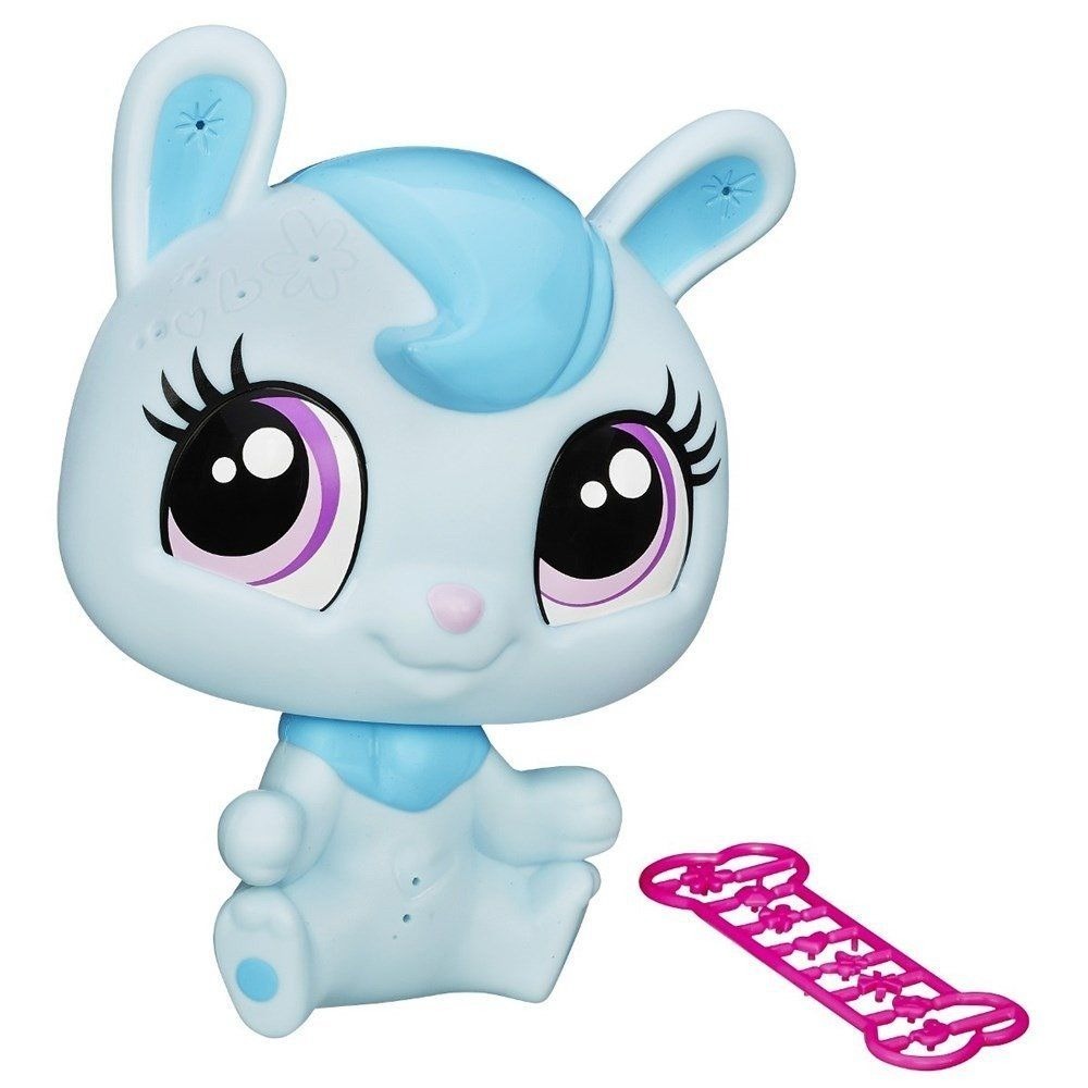 Toy Littlest Petshop Bunny Lapin Decorate your Pet 9" Tall