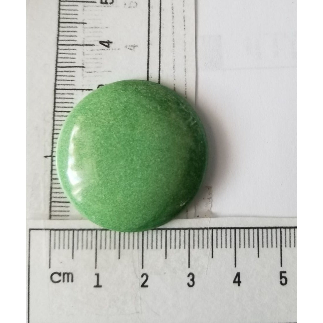 Loose Gemstone Aventurine Sphere Round 3.5 cm 8.7 gr 43.5 ct Green