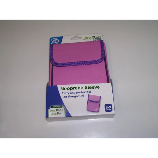 Game Leap Frog LeapPad & LeapPad Pad Explorer Pink Purple Neoprene Sleeve Case