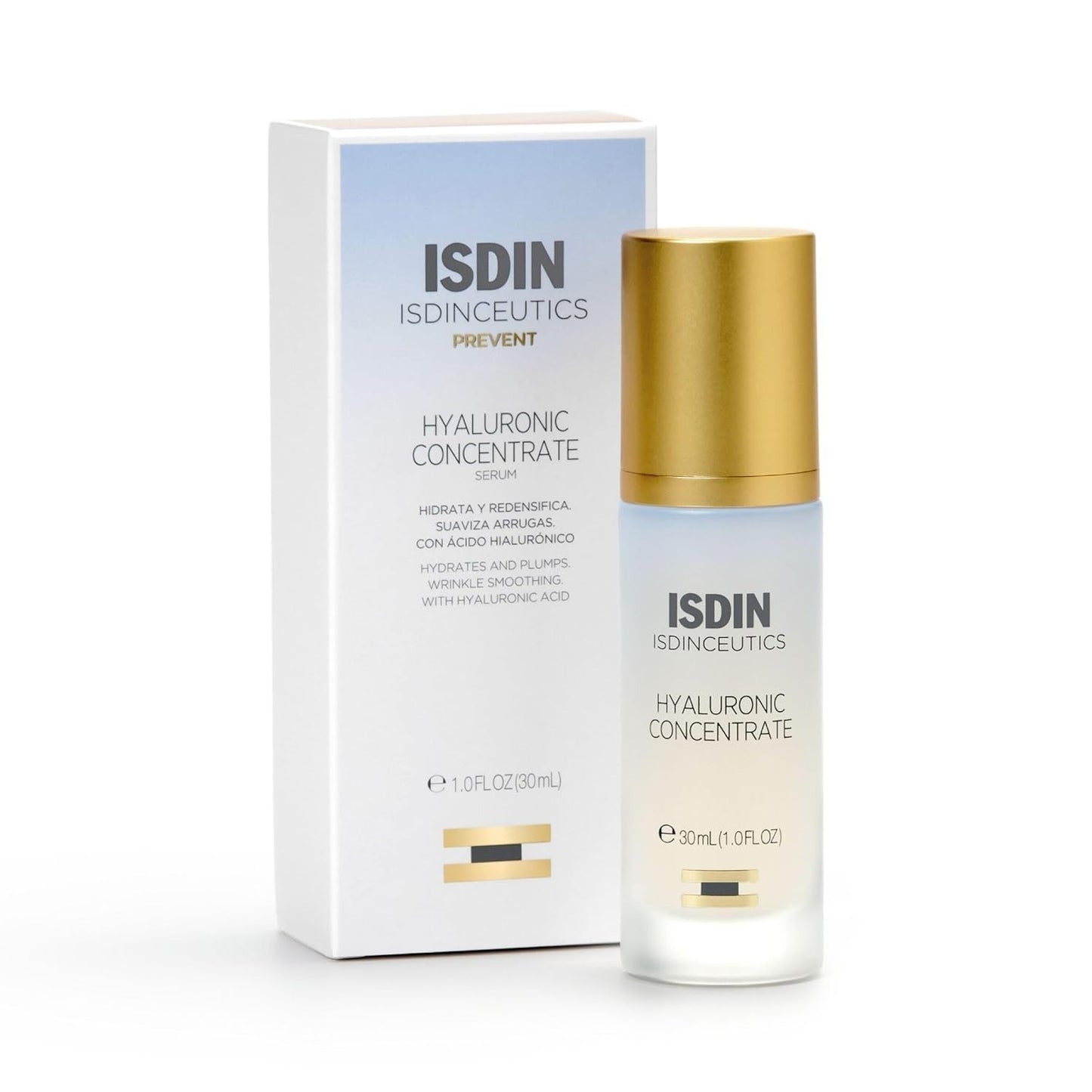 Skincare ISDIN Isdinceutics Hyaluronic Concentrate Serum 1 oz Lightweight Hyaluronic Acid,