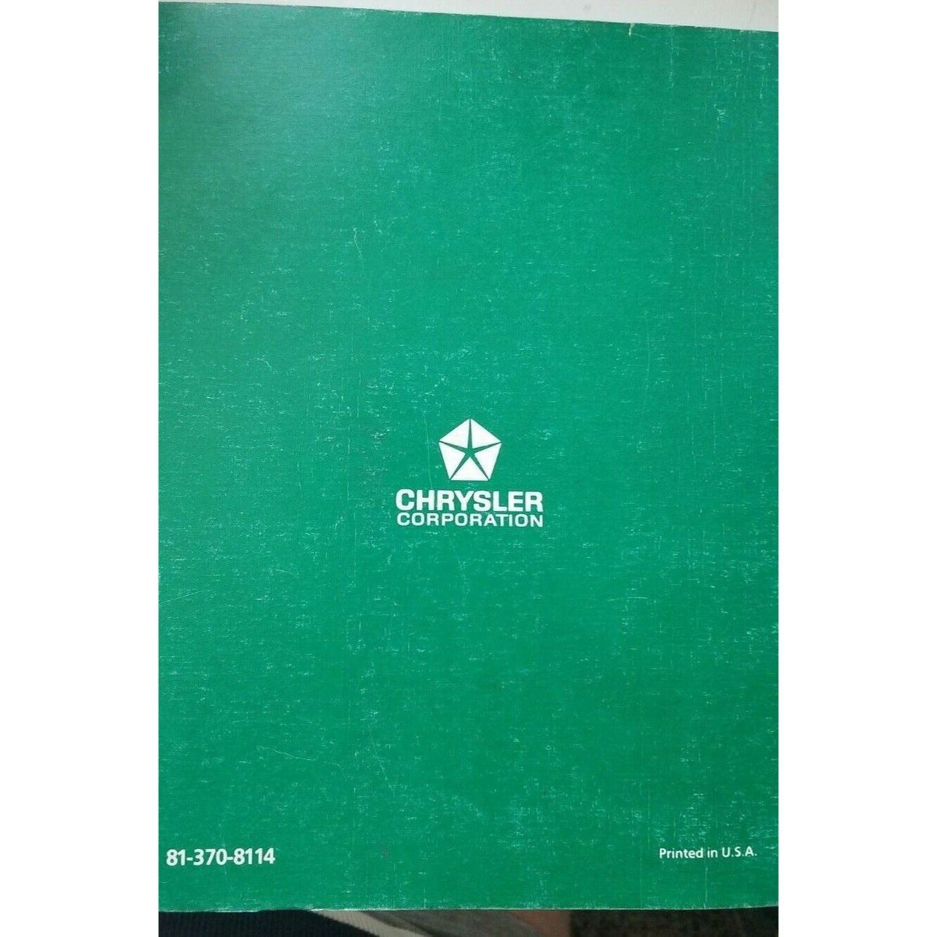 Book 1978 Plymouth Voyager Dodge Compact Chassis Body Service Manual Training