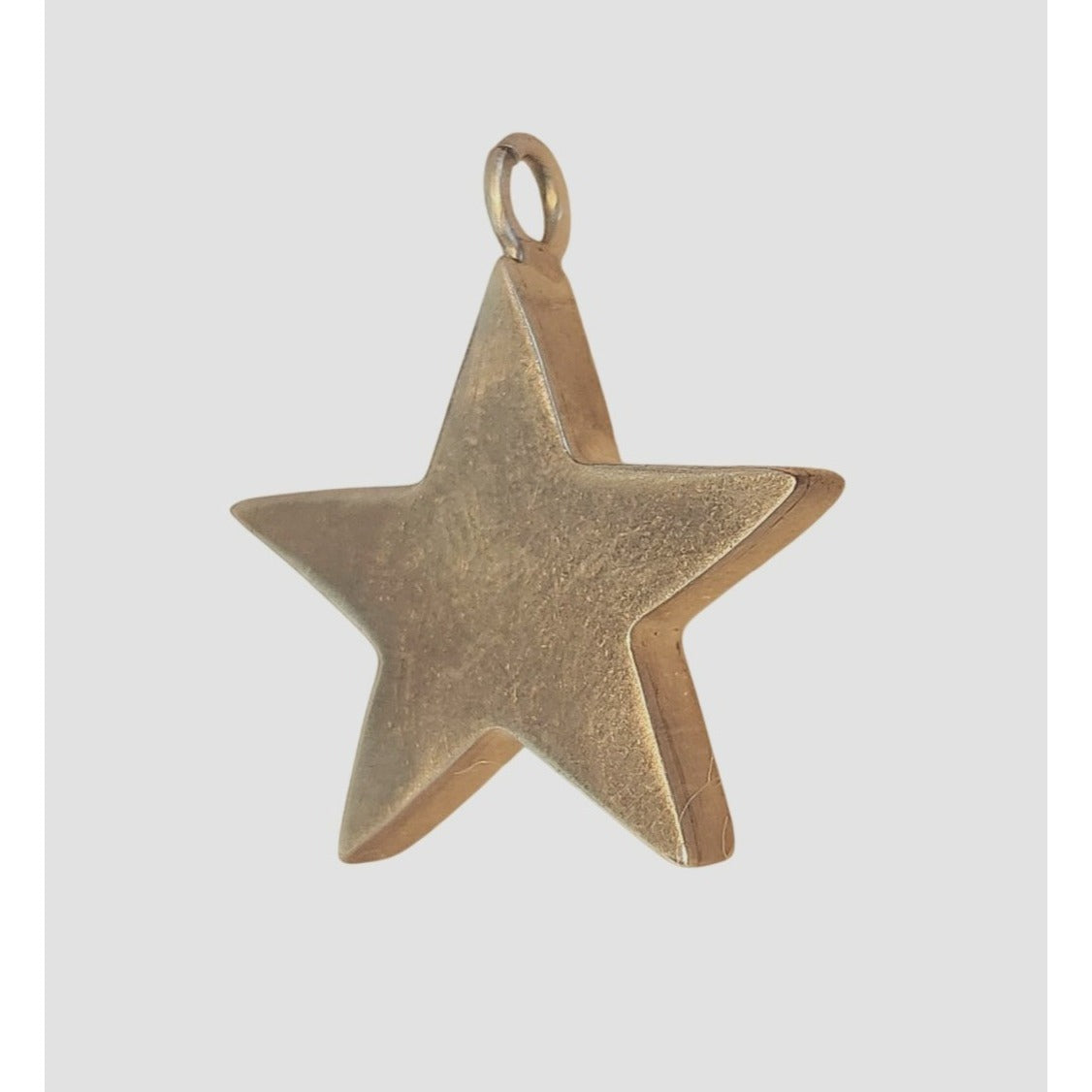 Pendant Silver Star 30 x 30 mm 5 mm thick 6.8Gr 925 Silver