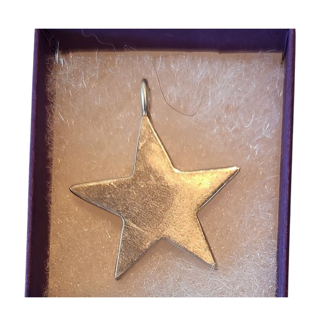 Pendant Silver Star 30 x 30 mm 5 mm thick 6.8Gr 925 Silver