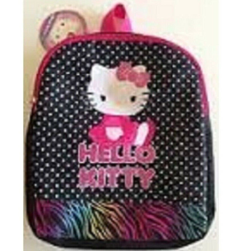 Backpack Hello Kitty Dome Mini Pre School Toddler Sparkle Bag Airport 10 x 8 x 4