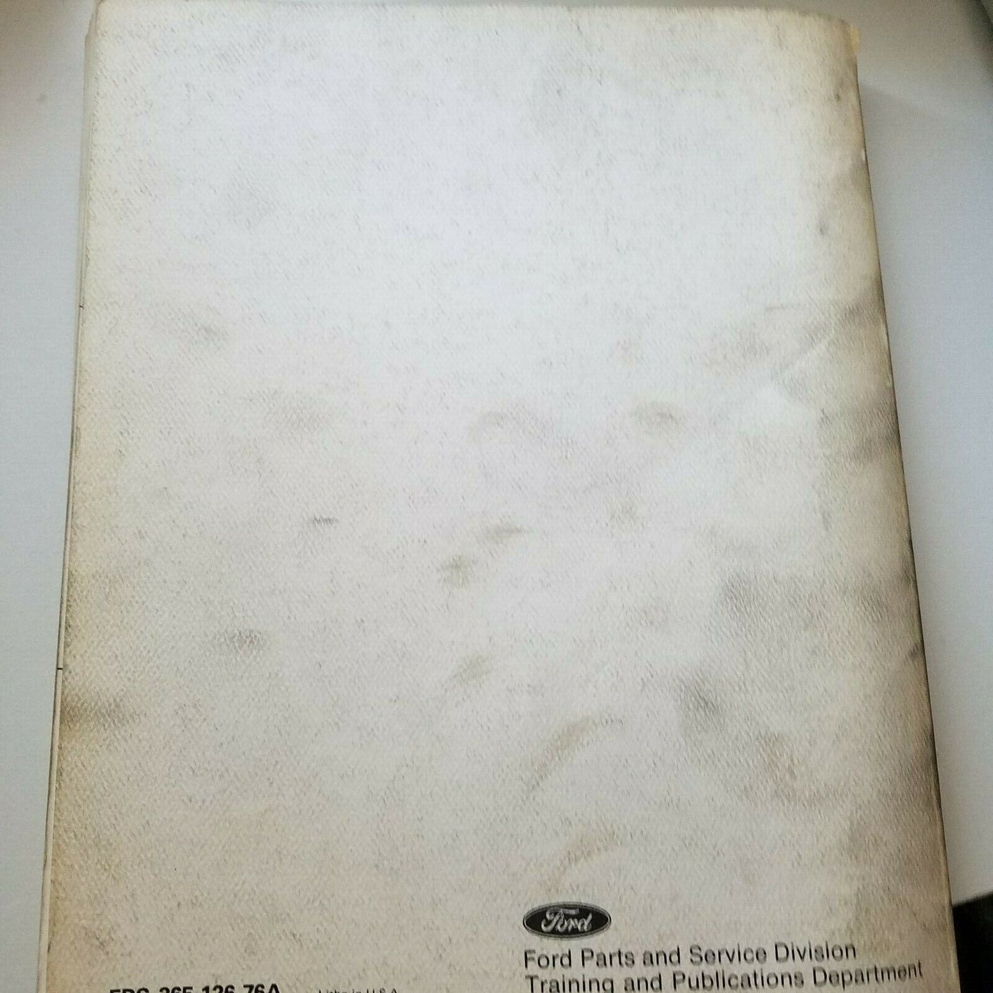 Book 1975 - 1976 Ford Motor Company Chassis Car Shop Manual Vol 1 Chassis 1975