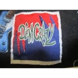 Dem Crazy Hawaiian Style Party Shirt L Men's Martini Button Up Shirt 100% Cotton Made In Thailand