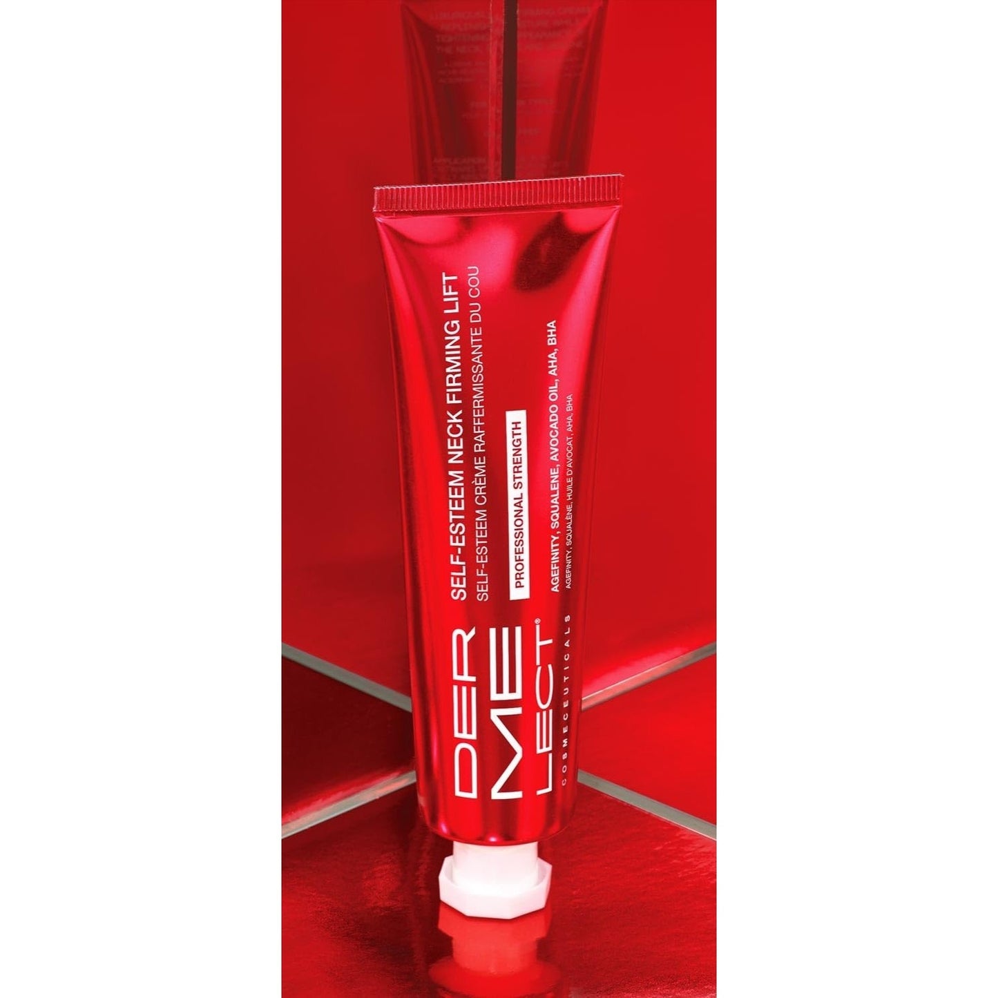 Skincare Dermelect Self-Esteem Neck Firming Lift 2 oz Green Tea Toning Hydrating