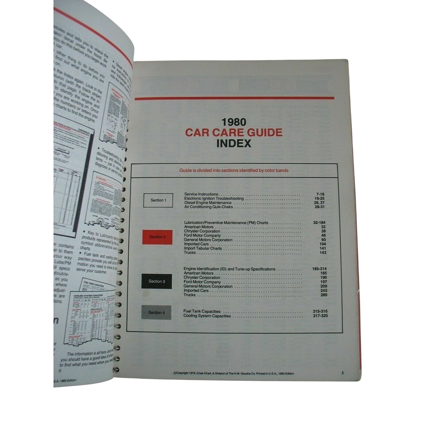Book 1980 Chevron Car Care Guide Book for Chevron Stations