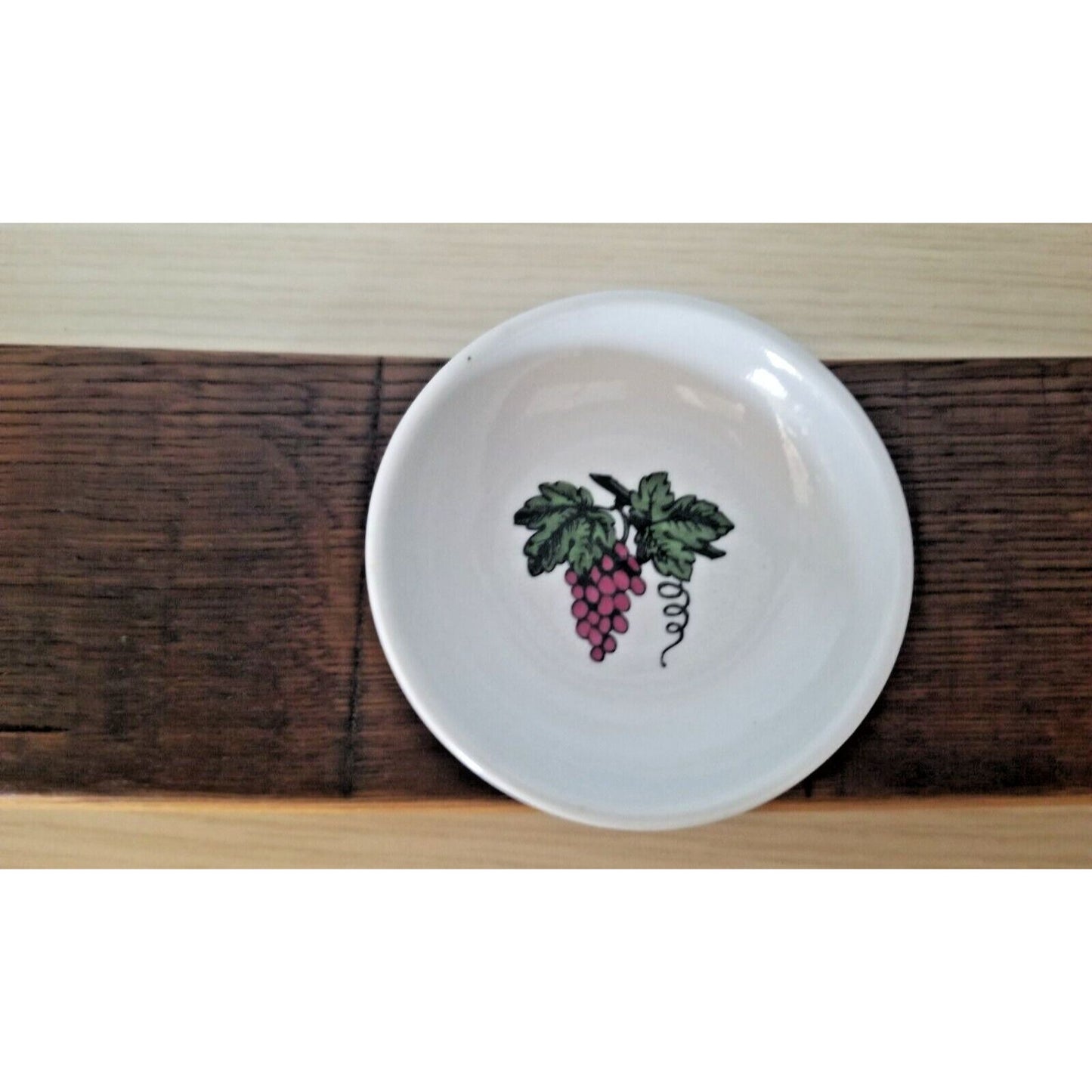 Wine Stave Sushi Tray Cork Feet Grape Dipping Bowl 37" x 3 1/2 " x 2" Food Safe