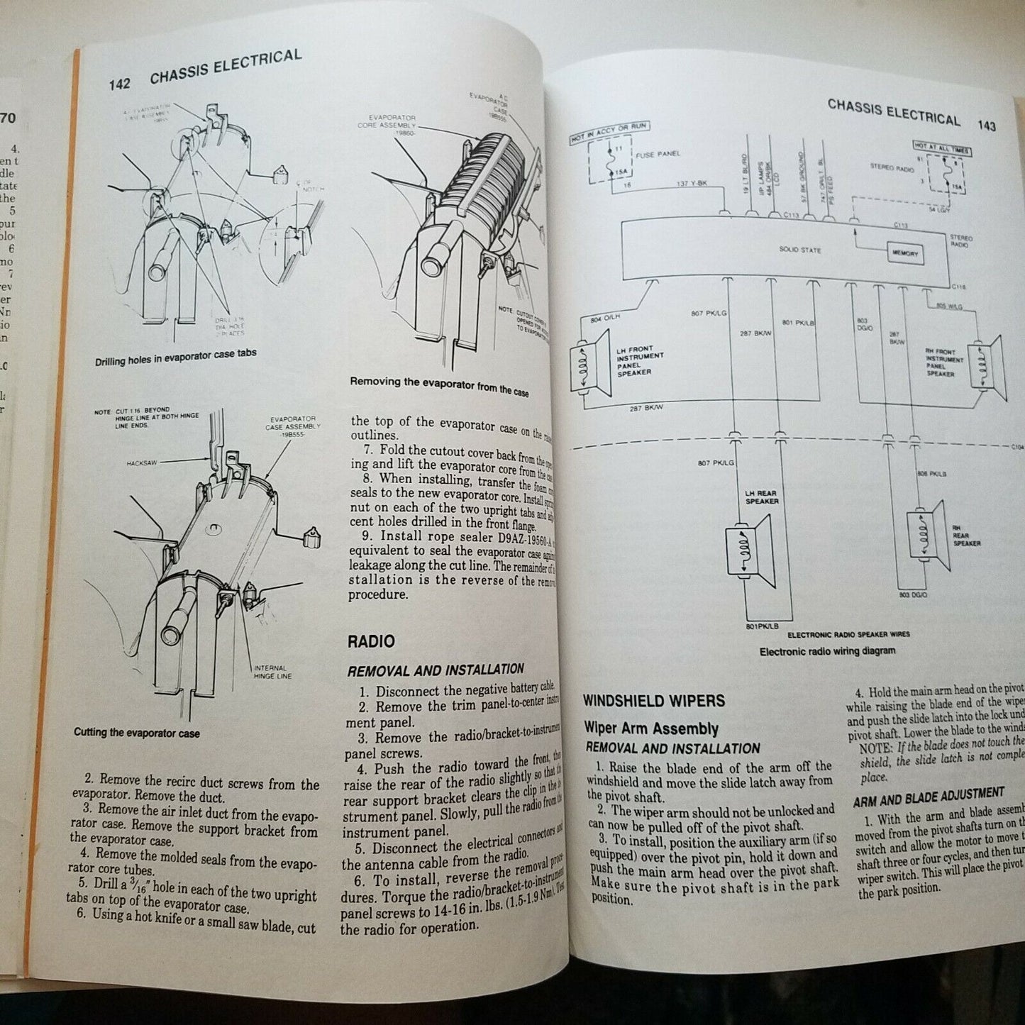 1986-87  Chilton's Repair Manual Taurus Sable   # 7830