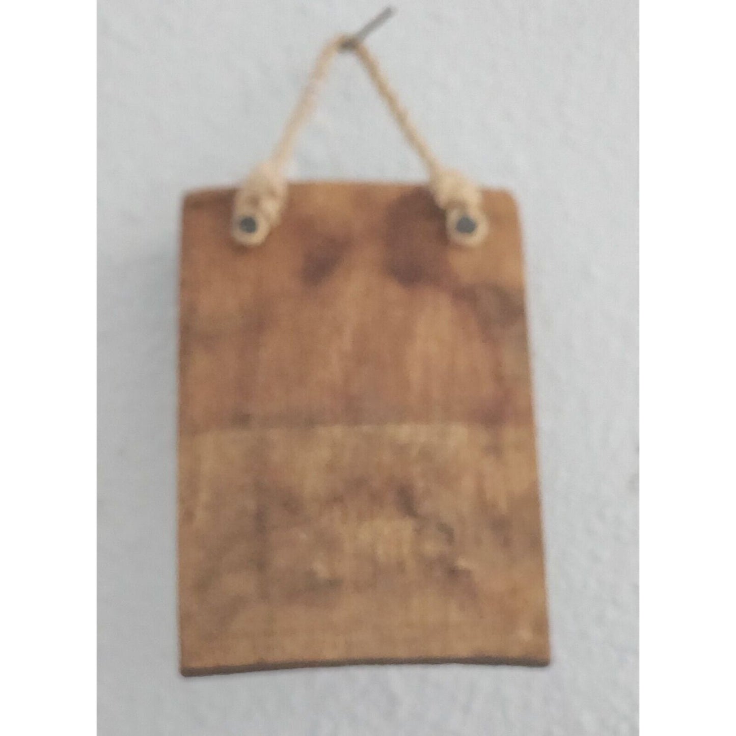 Wine Barrel Wood Sign Vineyard 1871 Button Wine Stave Stained Hanger