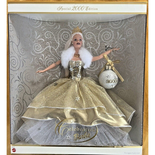 2000 Mattel Barbie Doll Blonde, "Celebration Of Y2K" Special Edition #28269 NRFB