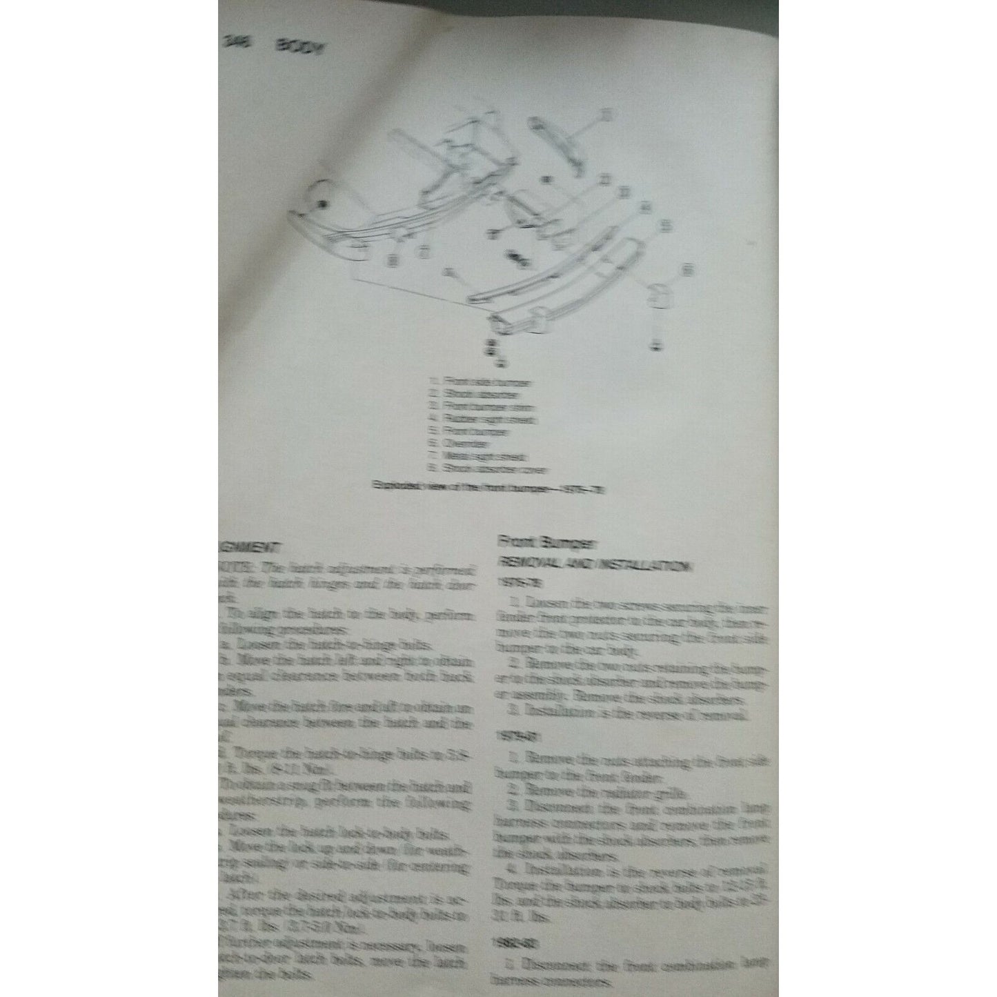 1970- 1988 Chilton's Datsun Datsun Nissan Z and ZX Repair Manual #6932