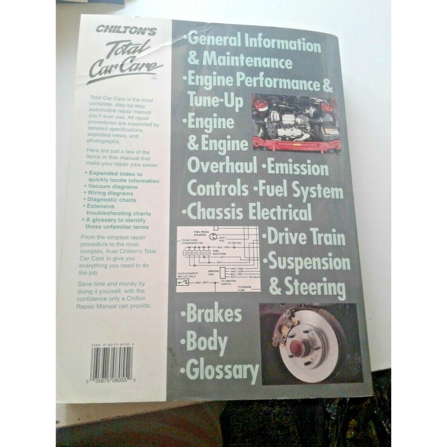 1988 - 93 Chilton's General ,Motors Chevy GMC Full Size Truck Repair Manual