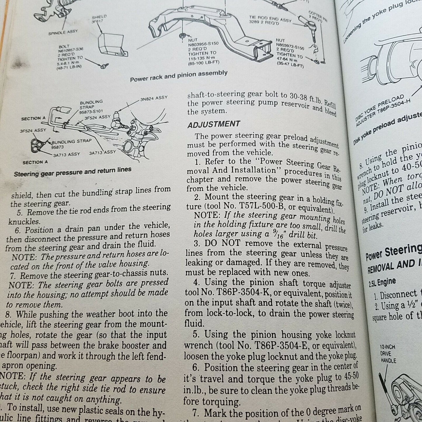1986-87  Chilton's Repair Manual Taurus Sable   # 7830