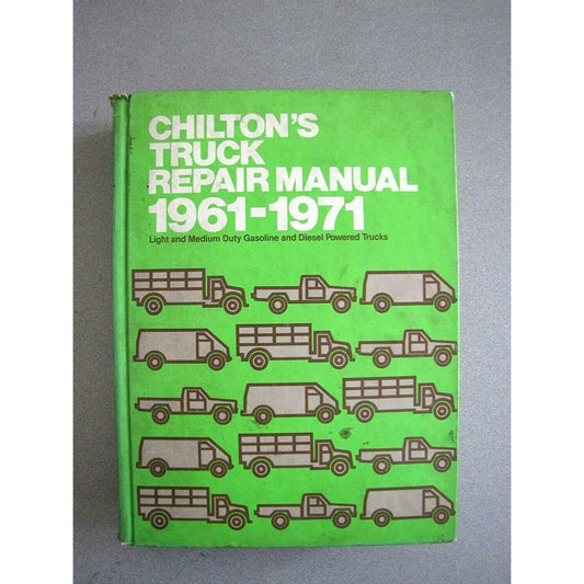 1961-1971  Chilton's Truck   Light and Medium Duty Gas and Diesel