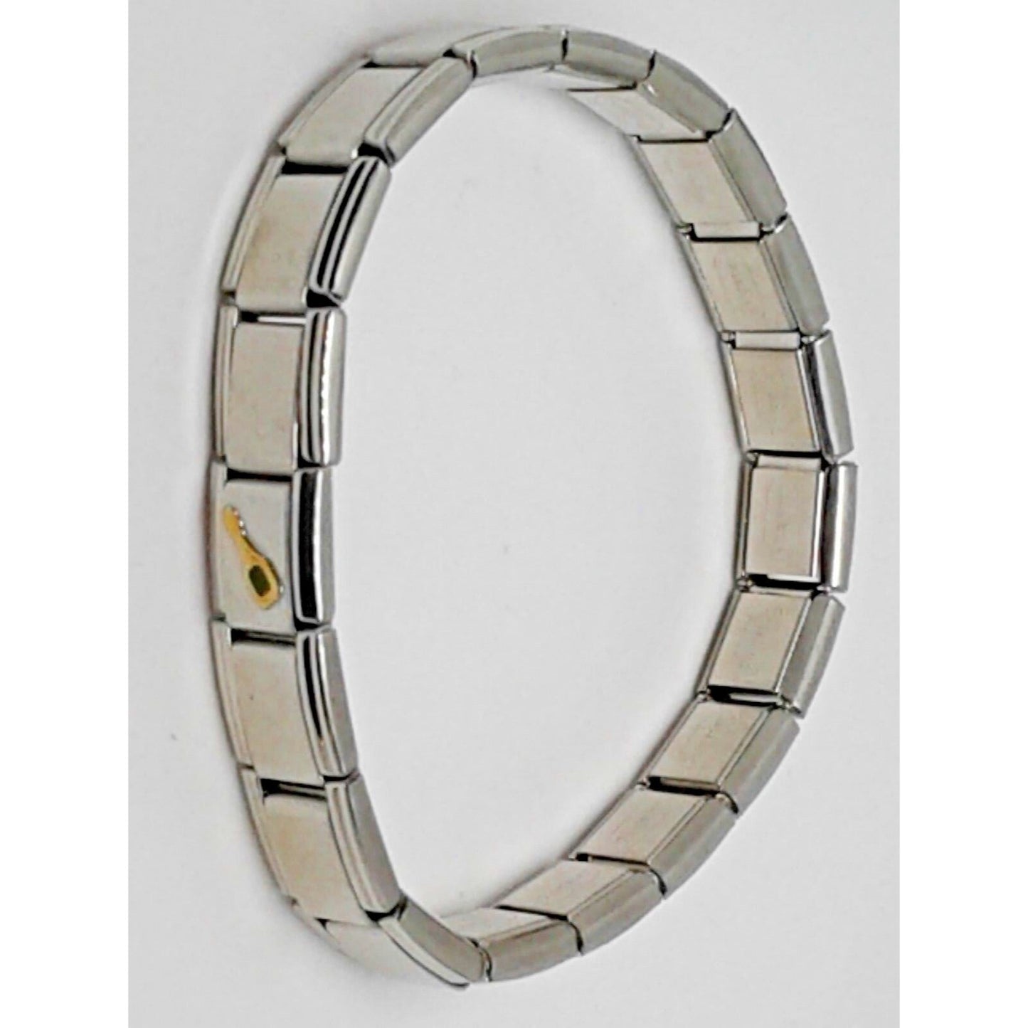 Bracelet Pugster Italian Charm Champagne Bottle Link Stainless