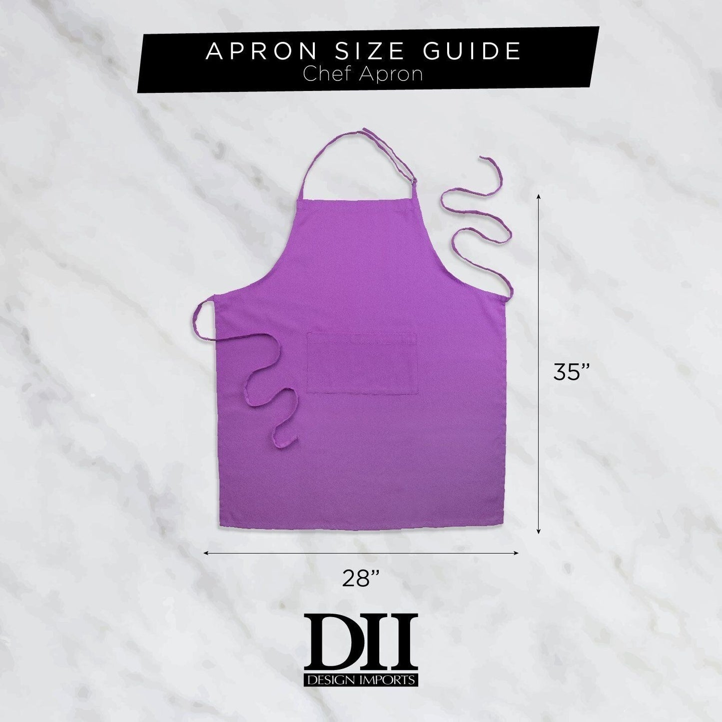 Apron BBQ DII 100% Cotton, Printed Unisex Bib Chef Kitchen Adjustable Neck & Waist