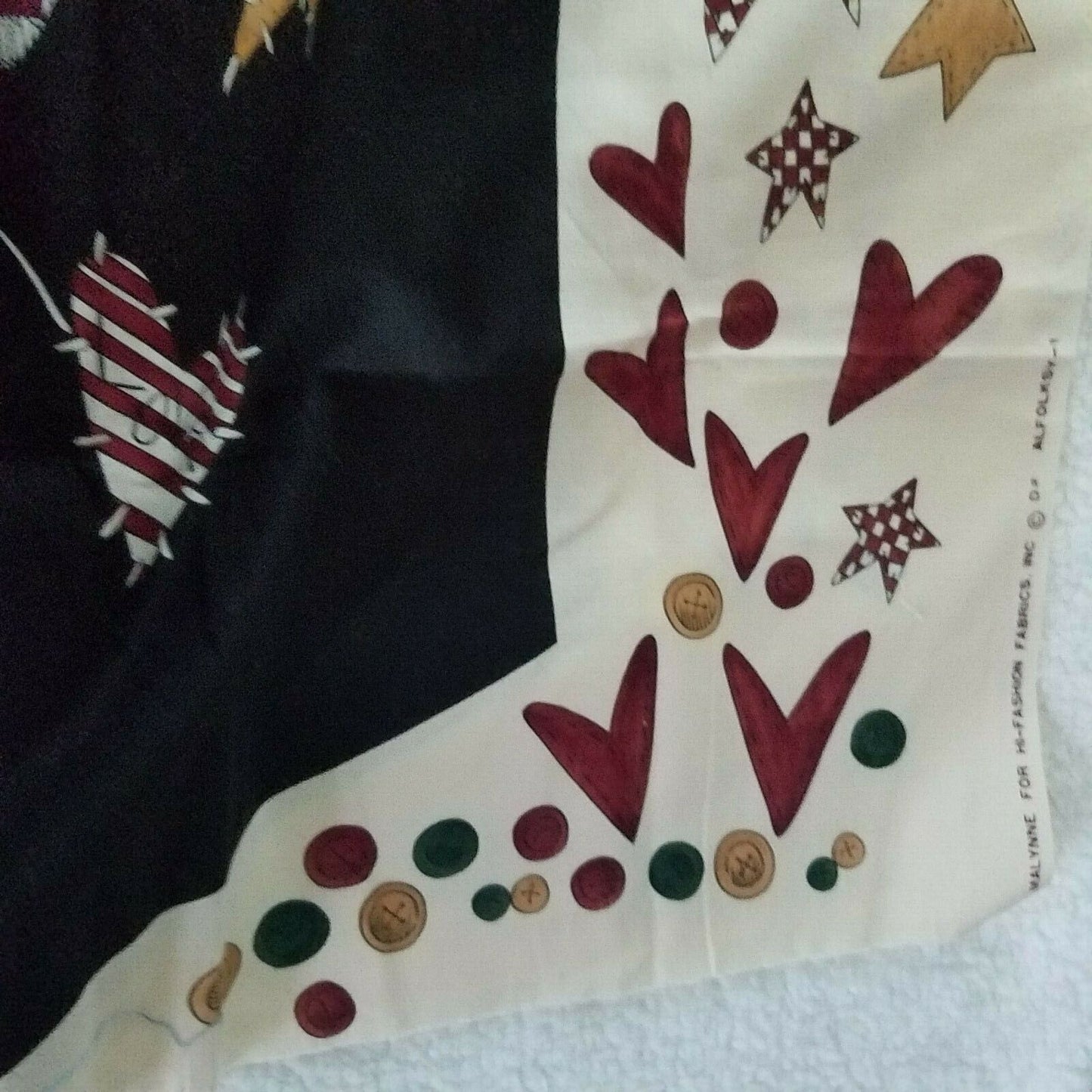 Alma Lynne Designs Printed Vest Pattern Instructions Alfolksy Adult 30" x 45"