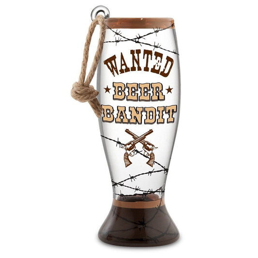 Ornament Epic Products Beer Bandit Mini Pilsner Glass Ornament, Multicolor Boxed