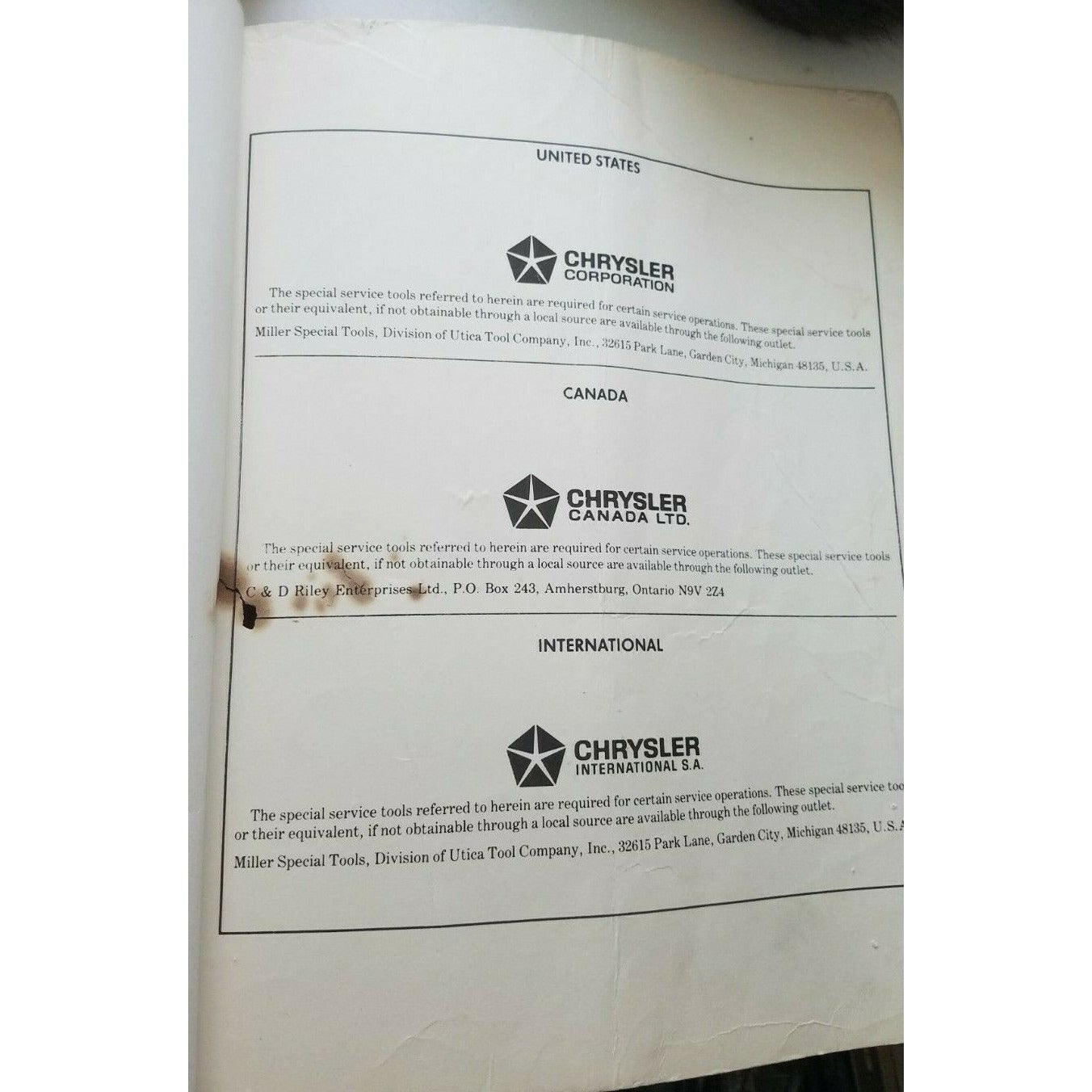 1986 Chrysler Service Manual Electrical Heater Air Conditioning Charger