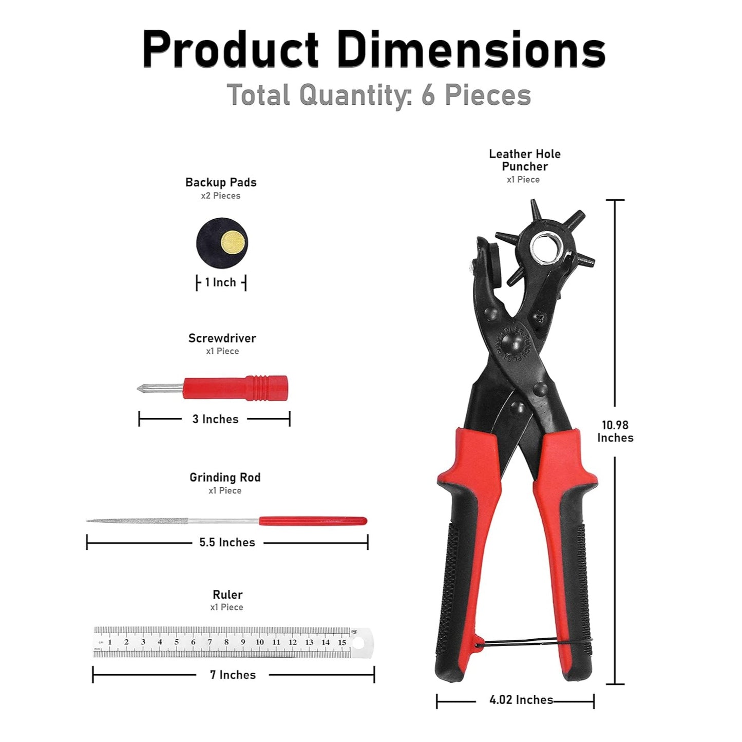 Xool Revolving Hole Punch Plier Kit
