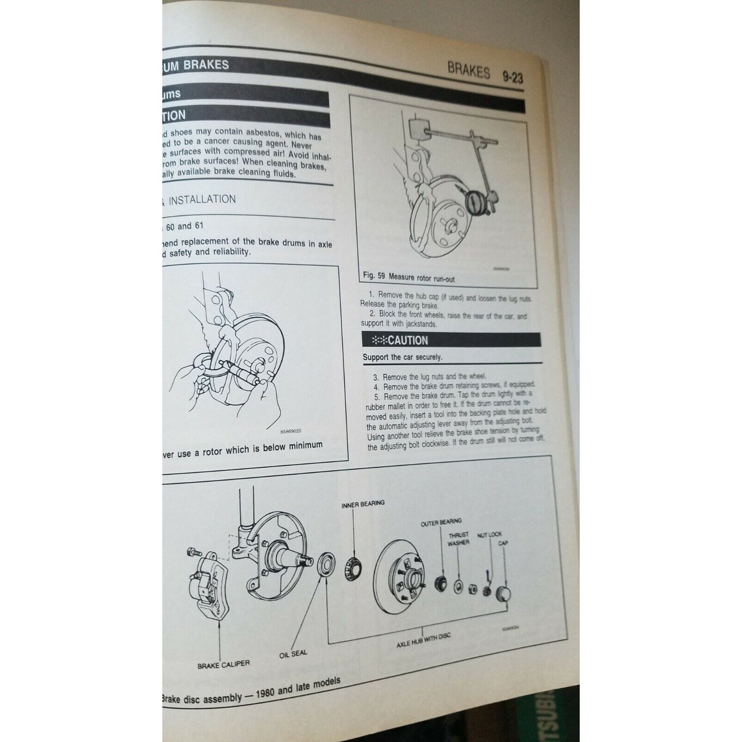1970 - 1987 Chilton's Toyota Corolla Repair Manual Wiring & Vacuum Diagrams