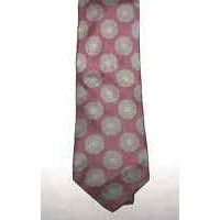 Tie J C Penney Red Green Brown Silk Neck Tie Intl Brand 58 " Long 4" Wide