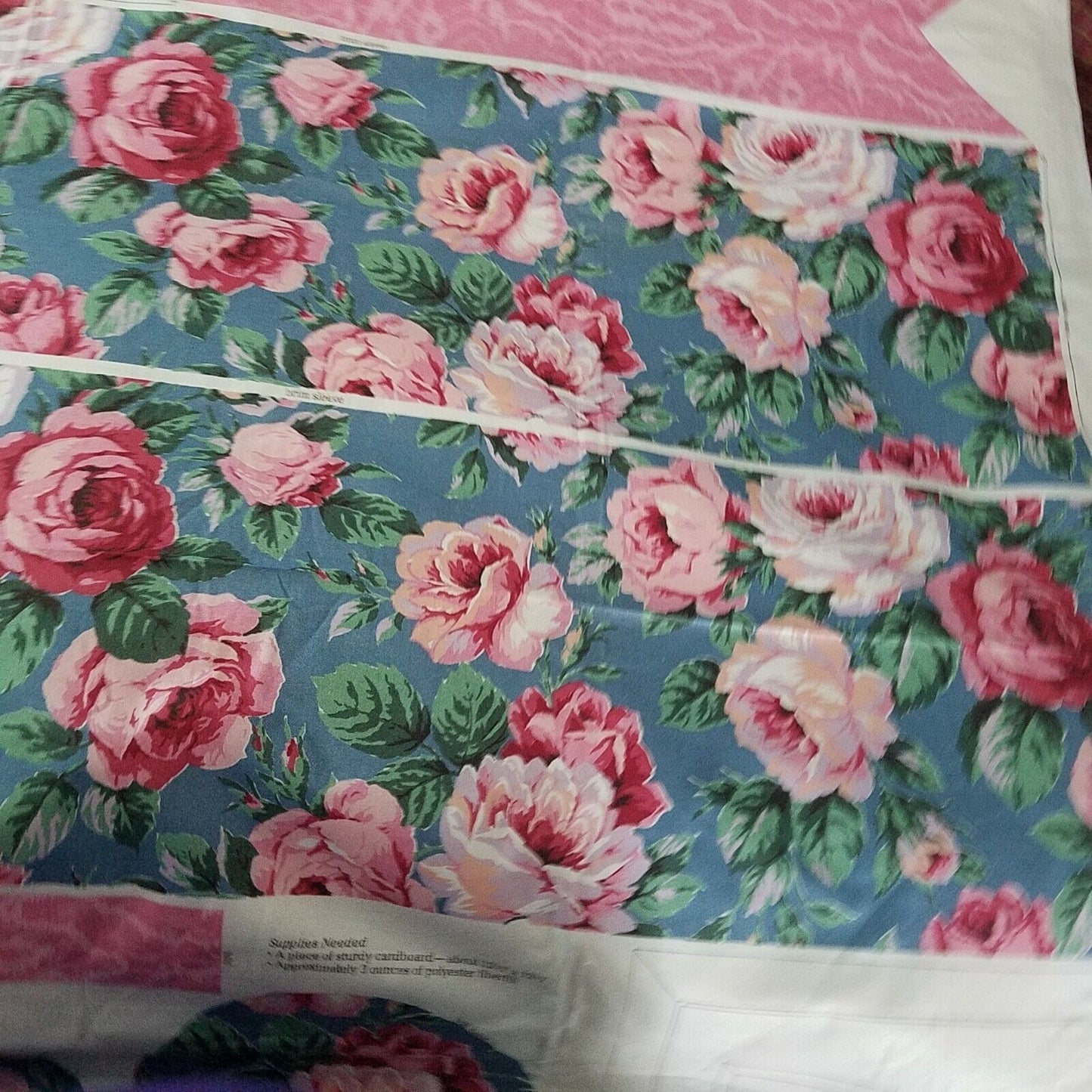 Craft Kit Cranston Print Works Garden Party Hat Decoration Wall Door Floral