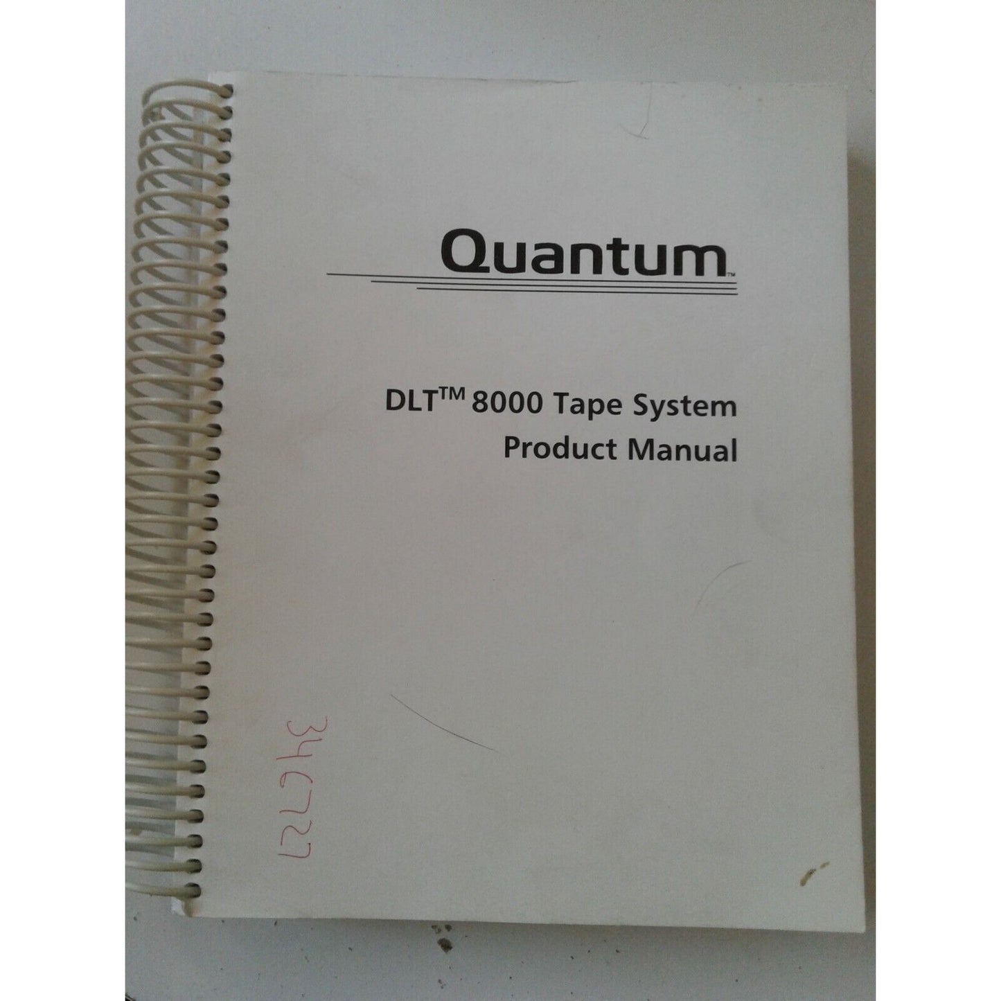 Quantum DLT 8000 Tape System Product Manual 1999