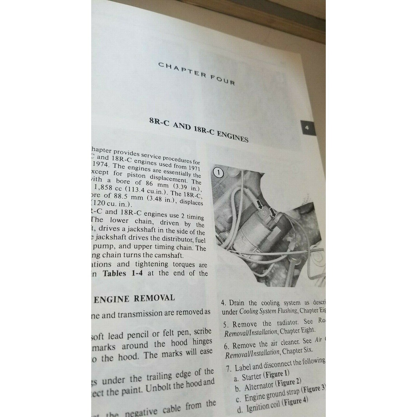 1971 - 1981  Clymer Toyota Celica  Shop Manual Full color A196
