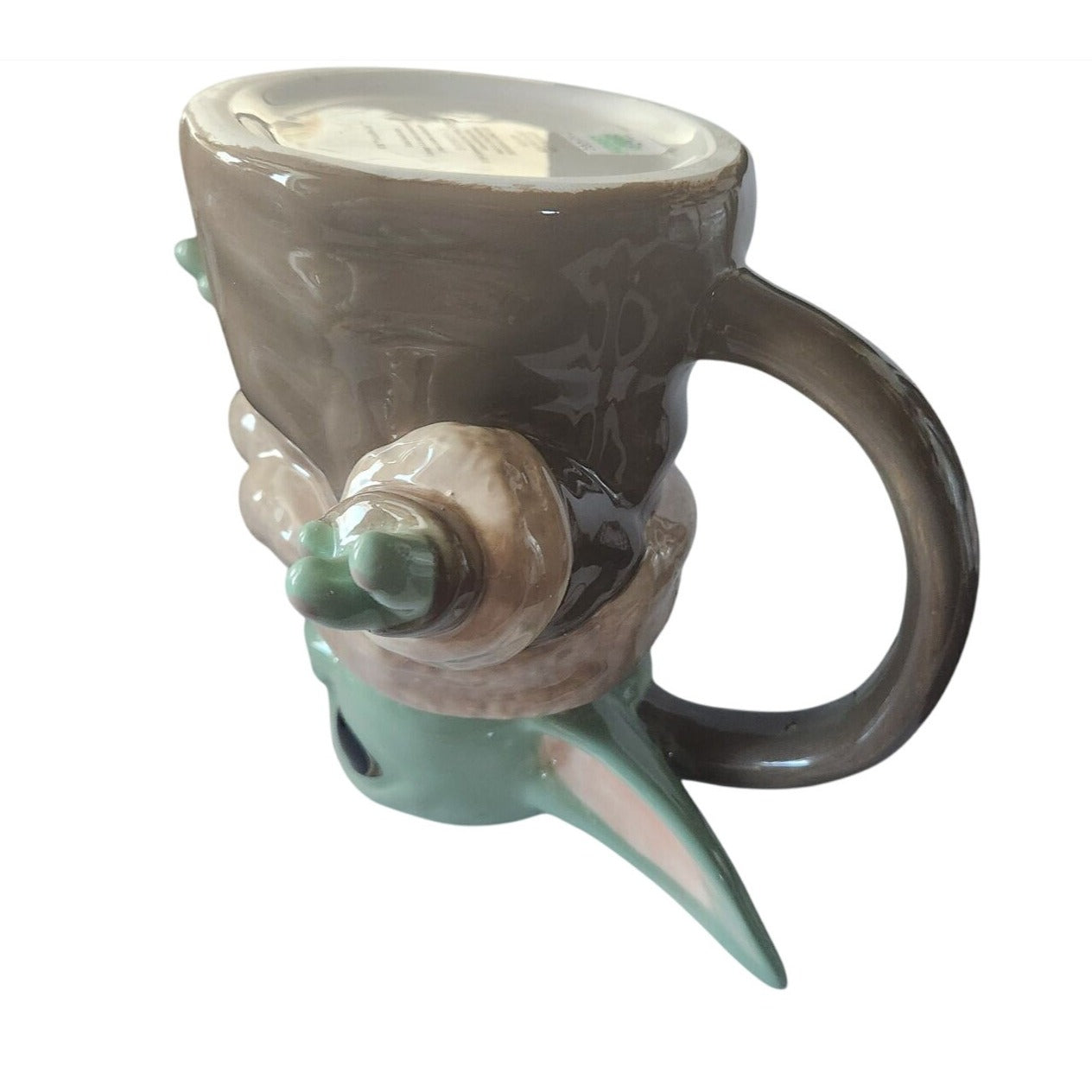 Mug Star Wars Baby Yoda Ceramic Coffee Mug 3D Design 10 Oz Cute & Collectible Gift