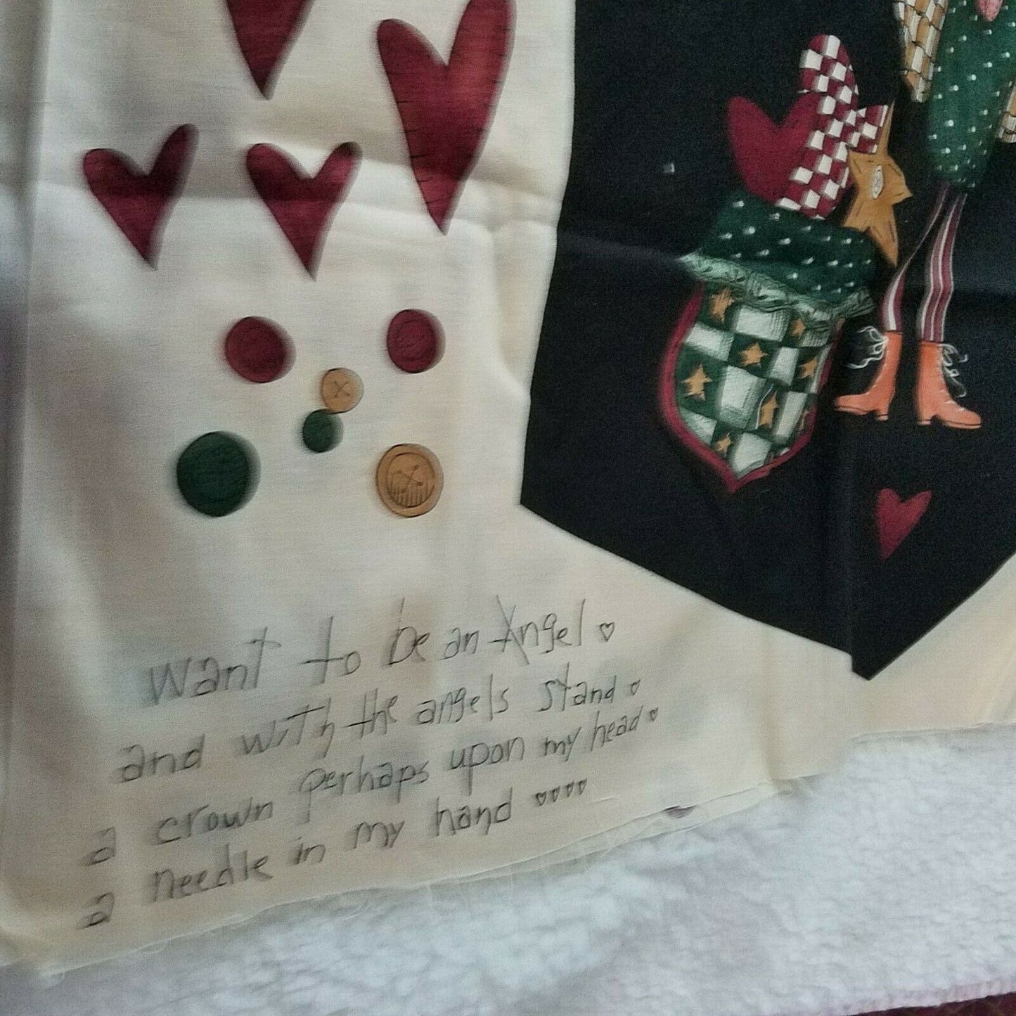 Alma Lynne Designs Printed Vest Pattern Instructions Alfolksy Adult 30" x 45"