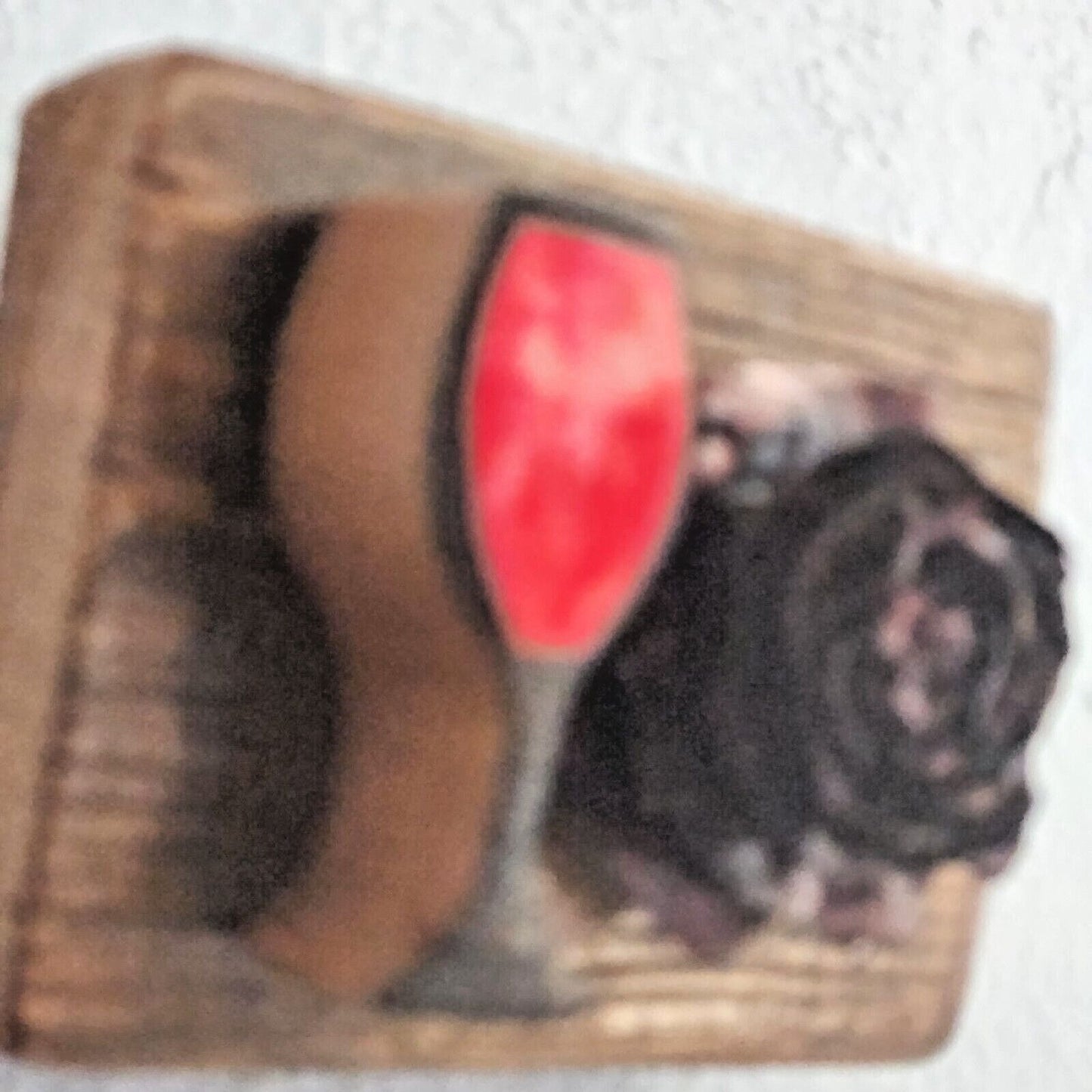 Wine Barrel Wood Sign Champagne Glass Painted Rose Wine Stave Stained Hanger