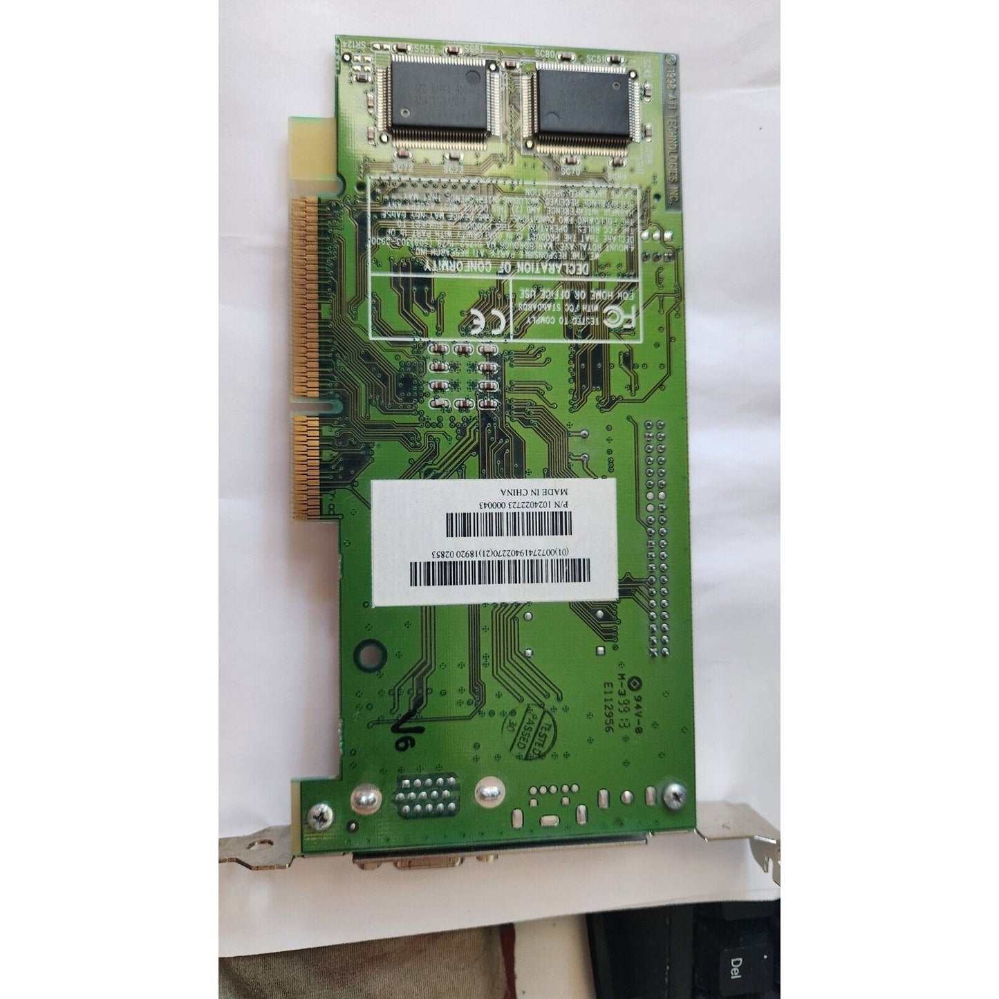 ATI 3D Rage Pro 8MB AGP Graphics Card- 1024022723