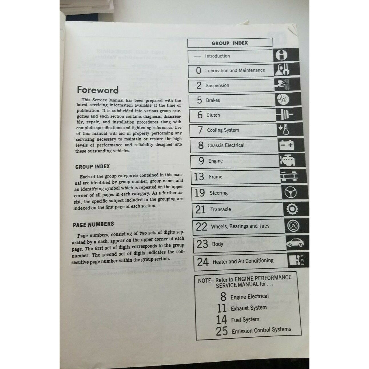 1982 Chrysler Omni Horizon Aries Reliant Dodge 400 LeBaron Rampage Manual