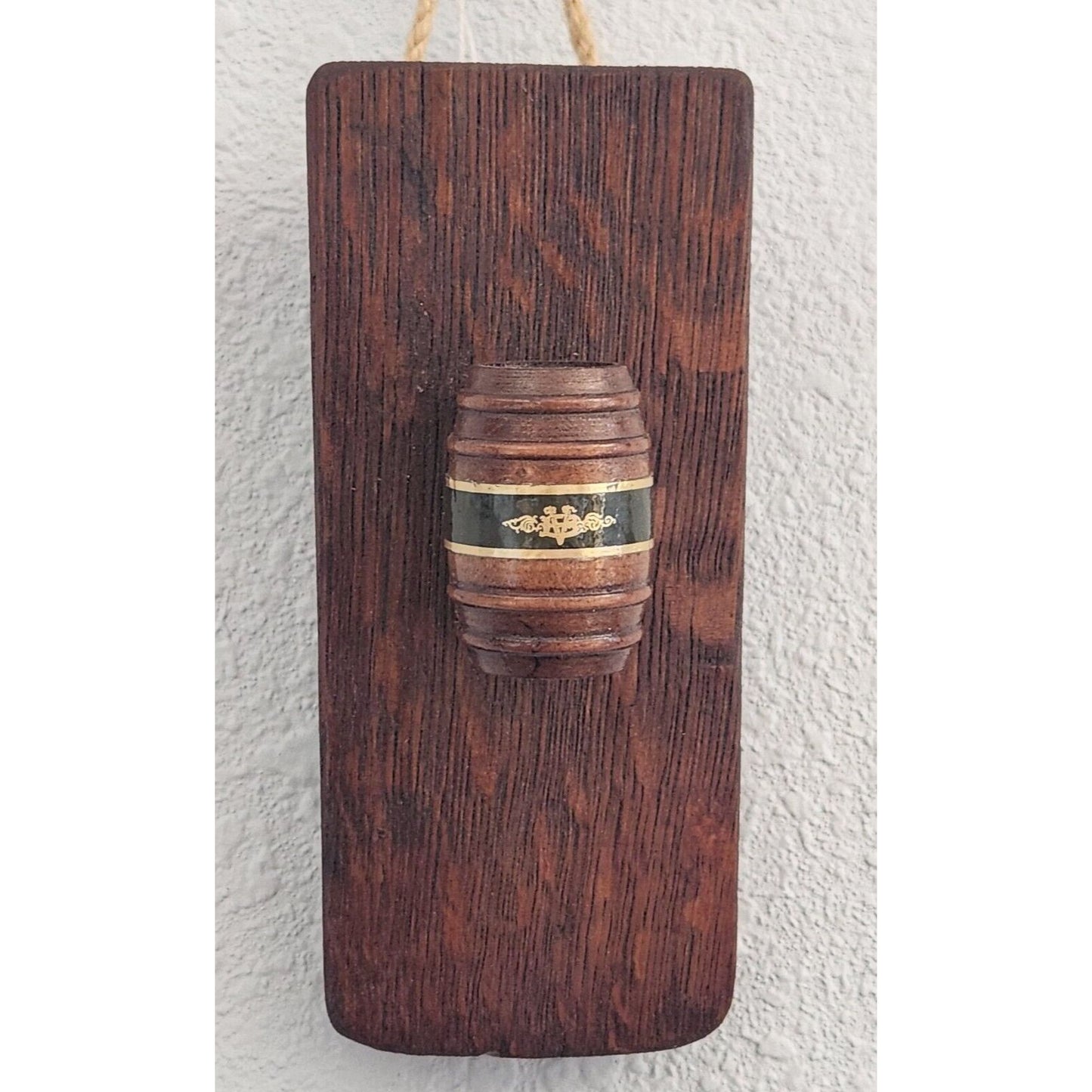 Wine Barrel Wood Sign Wine Barrel Wine Stave Toasted Stained Hanger