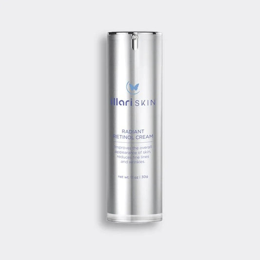 Illari Skin RADIANT RETINOL CREAM 1.1 oz diminishes the look & fine lines and wrinkles