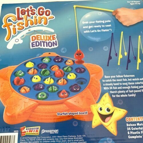 Game Let's Go Fishing Deep Sea Deluxe Edition Game. Race To Catch The Most Fish