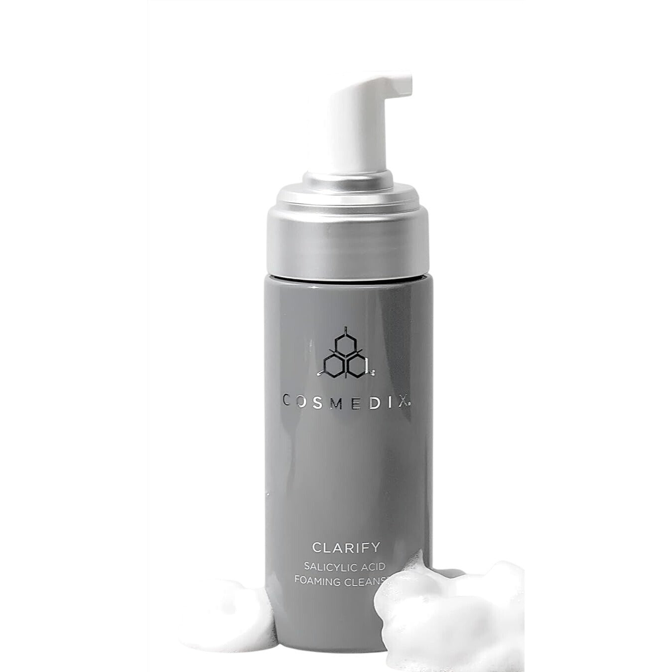 Skincare COSMEDIX Clarify 5 oz Salicylic Acid Foaming Cleanser, Exfoliates Sensitive