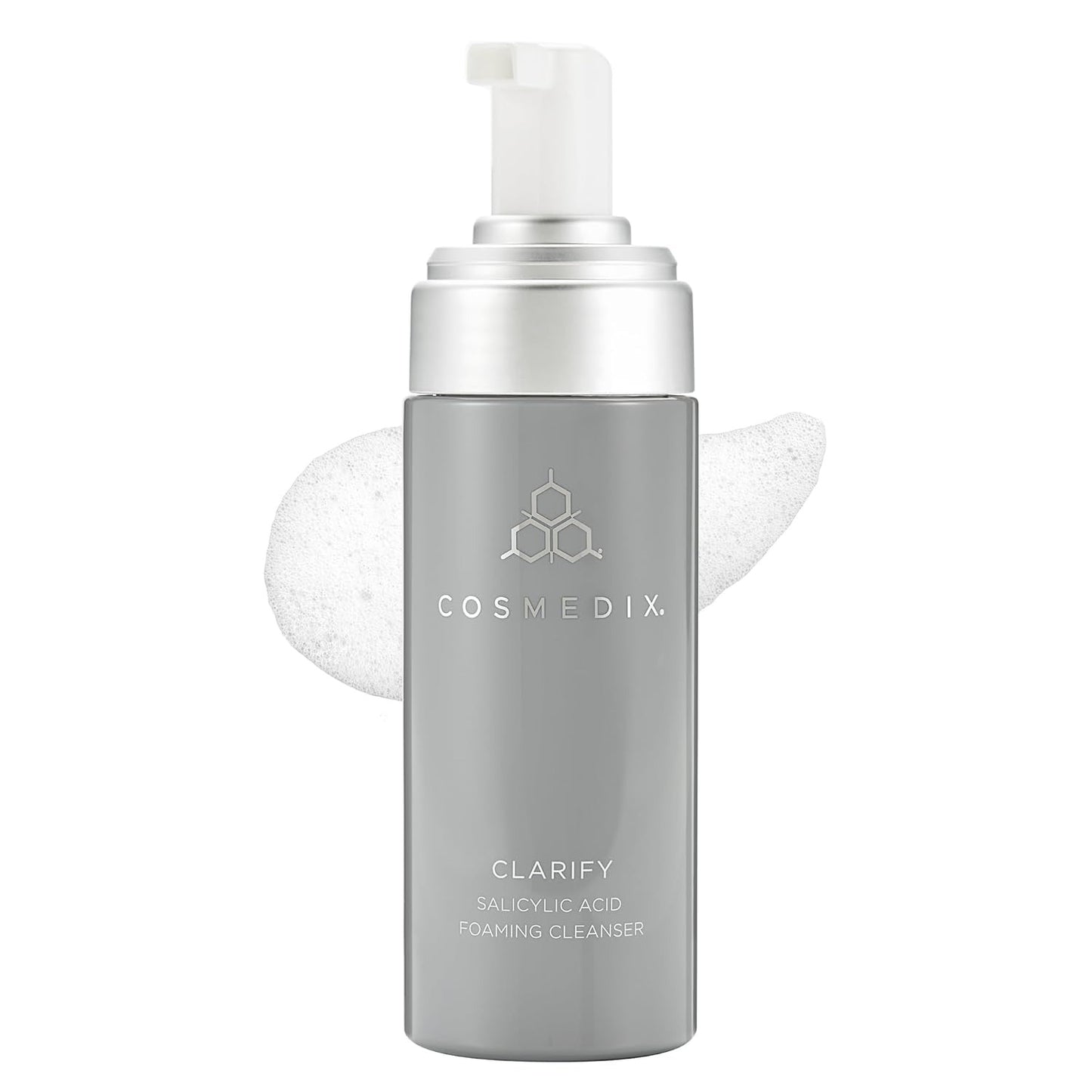 Skincare COSMEDIX Clarify 5 oz Salicylic Acid Foaming Cleanser, Exfoliates Sensitive