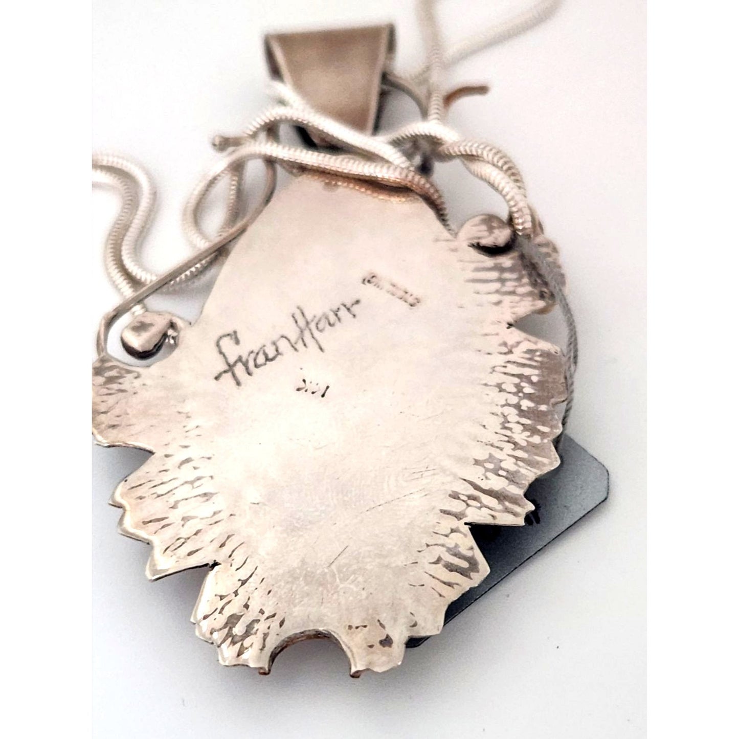 Jewelry Pendant Bumble Bee Jasper Pendant 26.5 Grams Frame 925 Silver 14K Gold Accents 85mm x 45mm Pendant Stone 25mm x 55mm