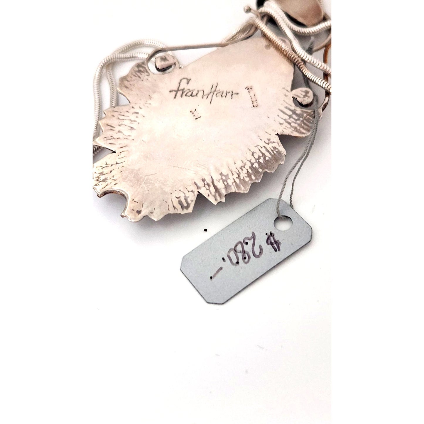 Jewelry Pendant Bumble Bee Jasper Pendant 26.5 Grams Frame 925 Silver 14K Gold Accents 85mm x 45mm Pendant Stone 25mm x 55mm