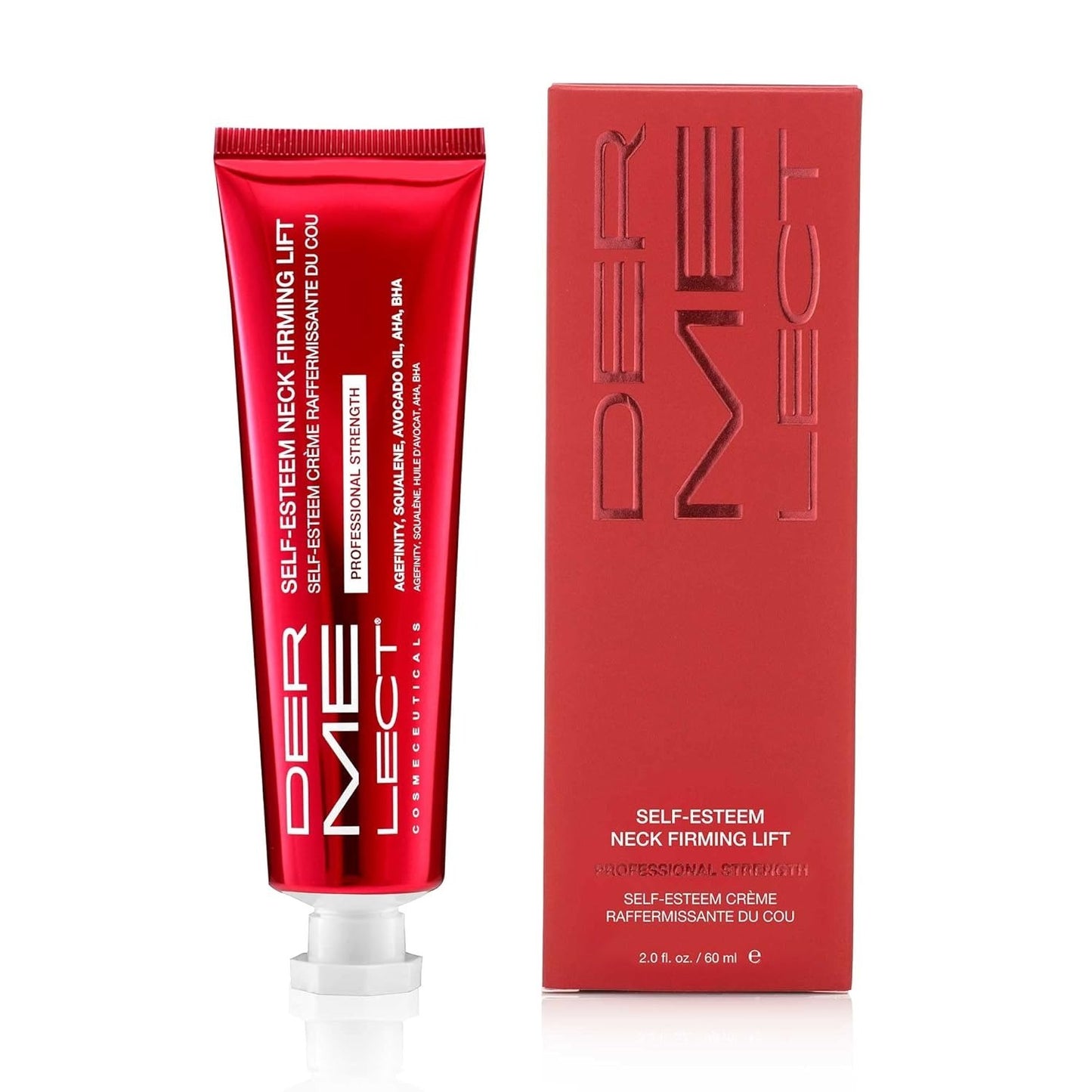 Skincare Dermelect Self-Esteem Neck Firming Lift 2 oz Green Tea Toning Hydrating