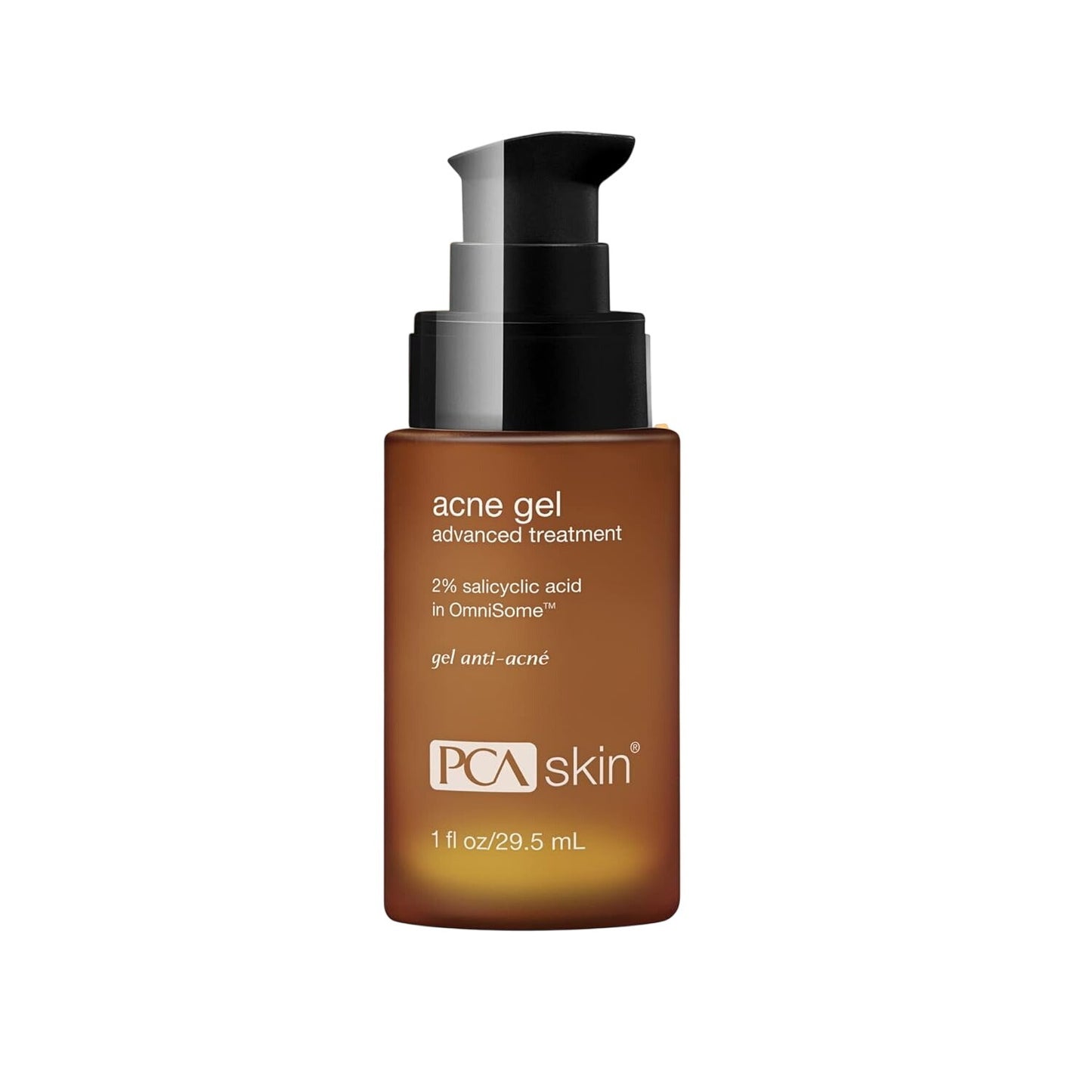 Skincare PCA SKIN Acne Gel, 1 oz Acne Spot Treatment, 2% Salicylic Acid Serum, Anti Acne Serum, Evens Skin Tone, Pump