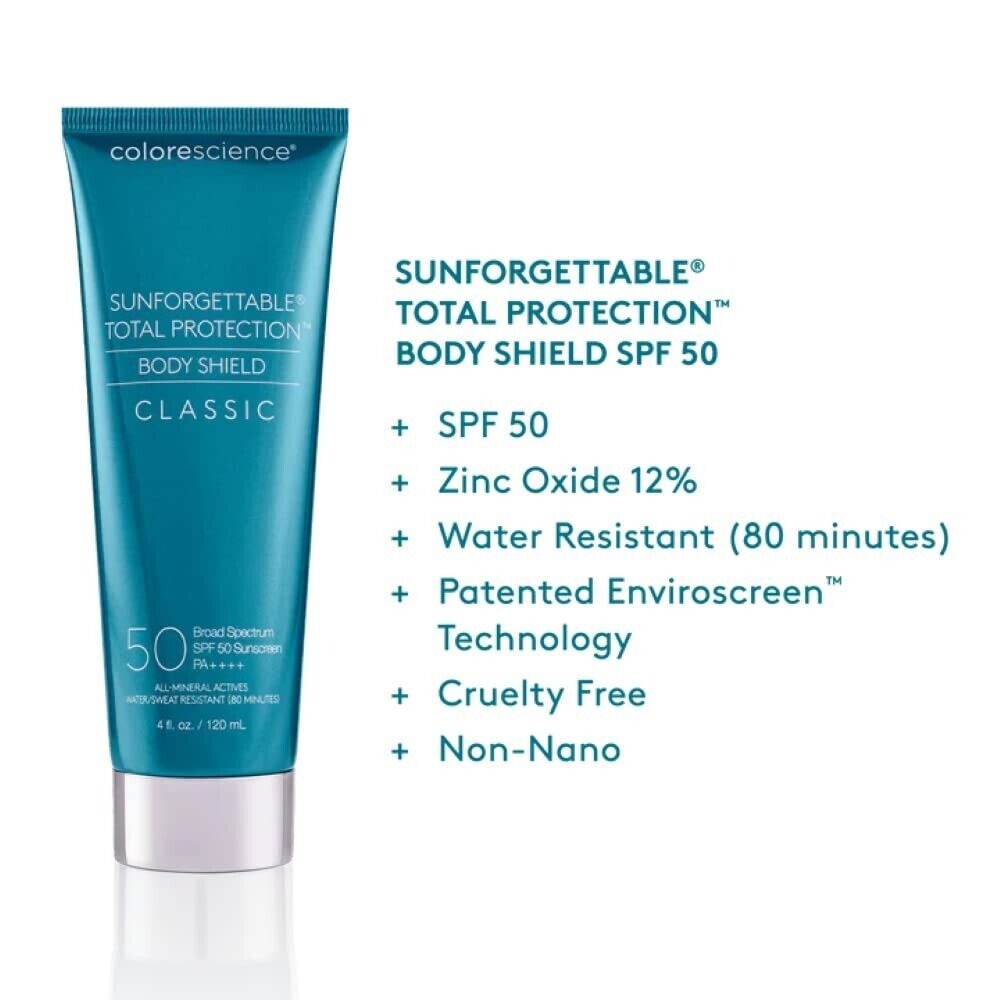 Skin Care Colorescience Sunforgettable Total Protection Body Shield 4oz SPF 50