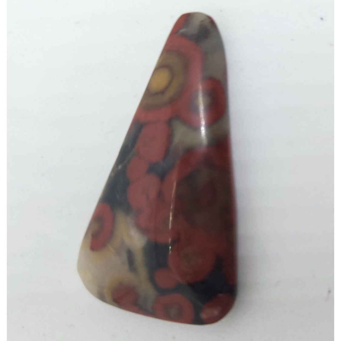Gemstone Loose Morgan Hill Poppy Jasper Stone Cabochon Pendant Size 35 ct  6.9 gr