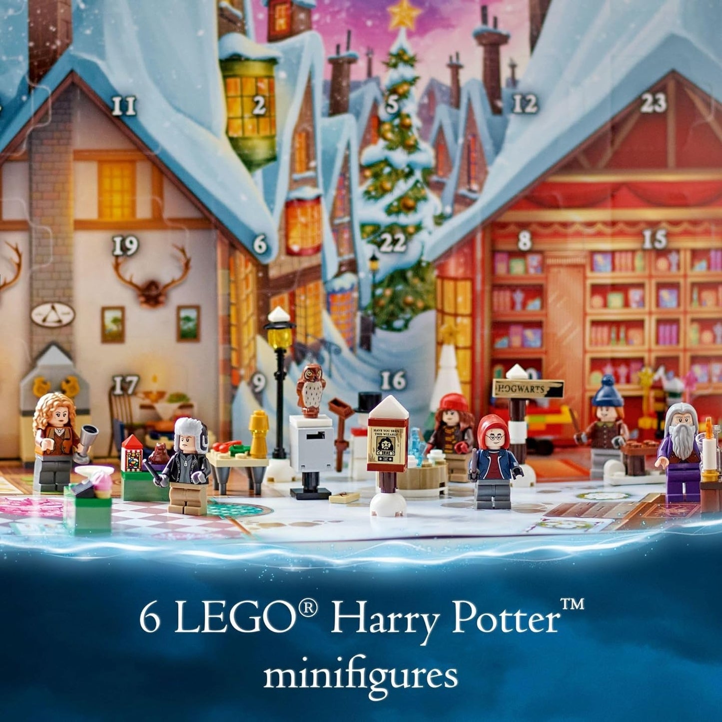 LEGO Harry Potter 2023 Advent Calendar 76418 Christmas Countdown Playset with Daily Suprises, Discover New Experiences with this Holiday Gif