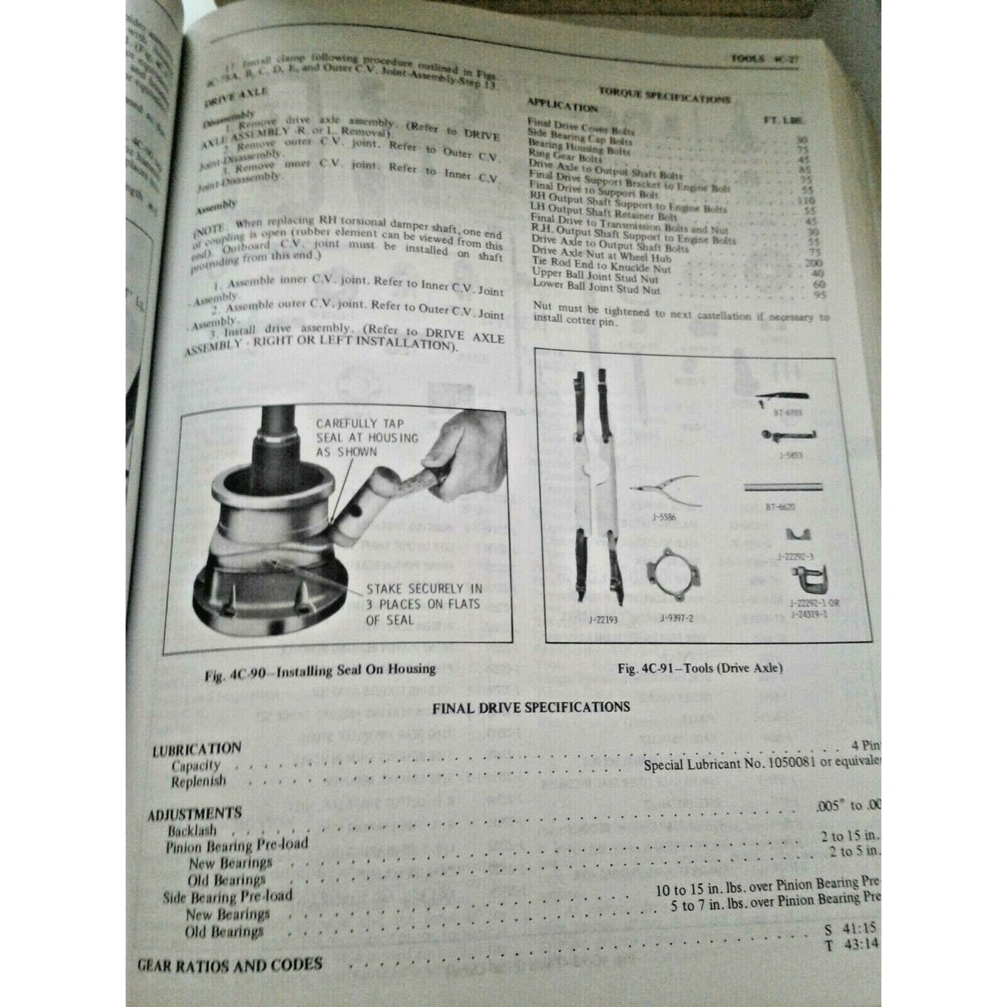 1978 Oldsmobile Chassis Service Manual All Series Shop Repair Automobile