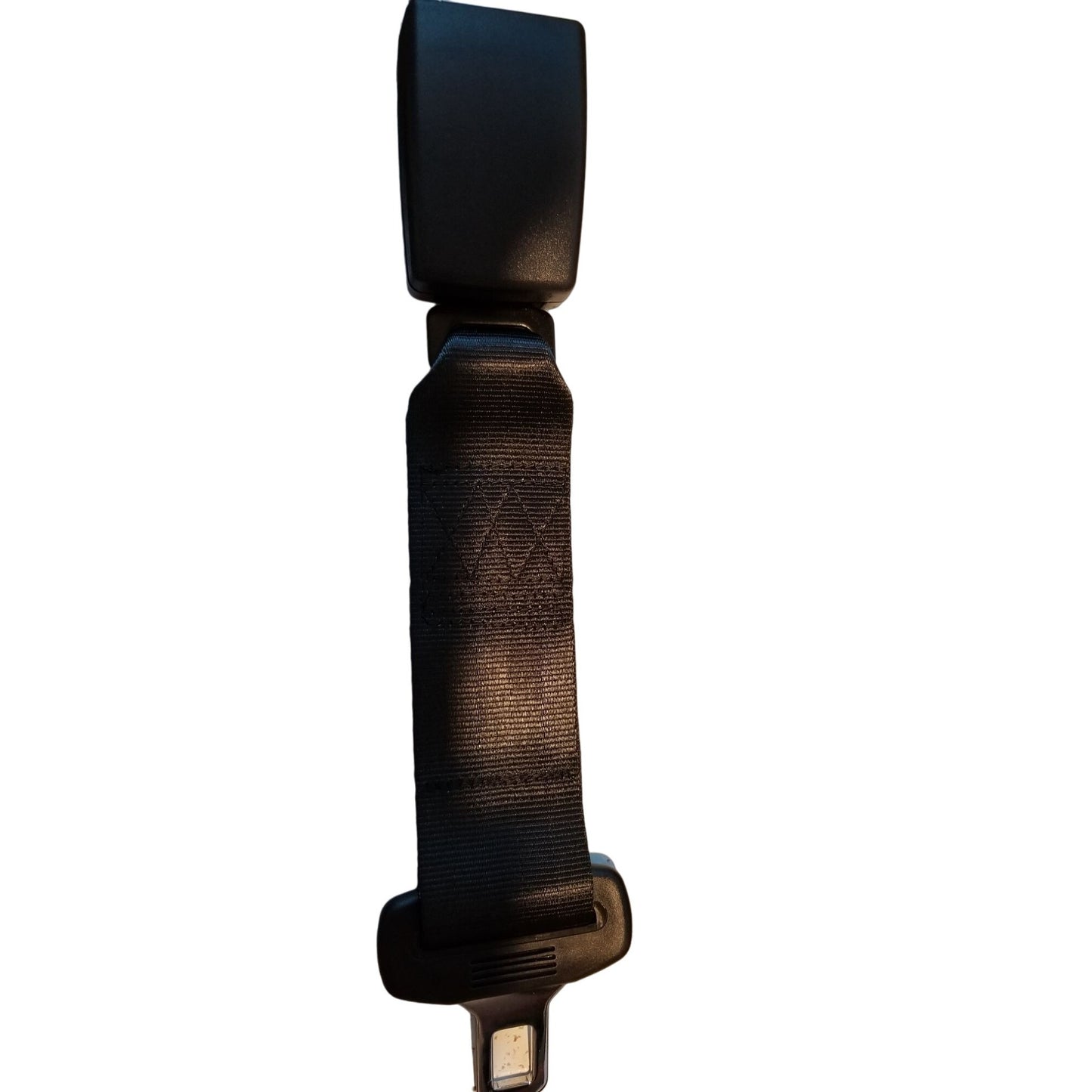 Universal Seat Belt Extender 12" Black with Red Button for release